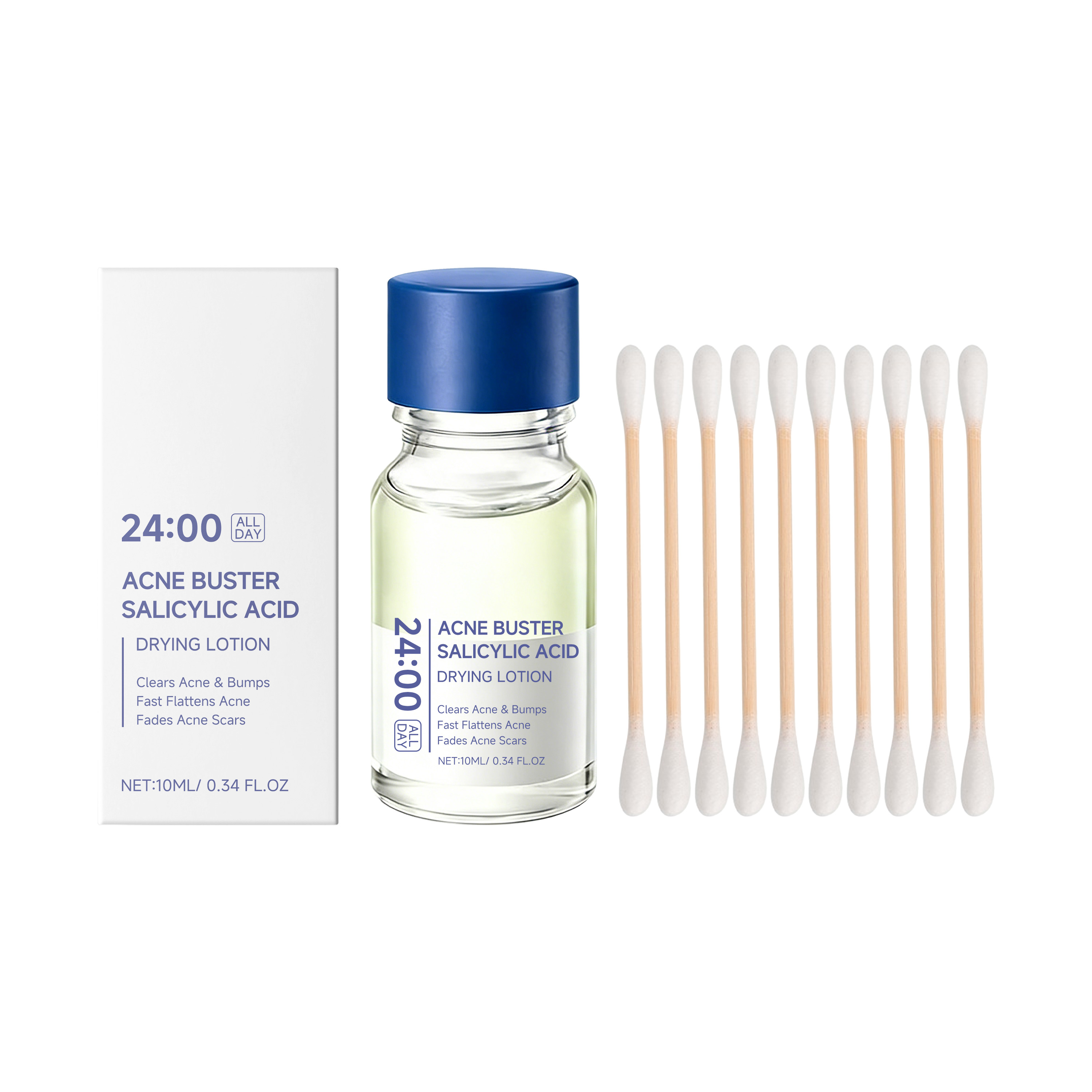 Skincare The Originote - Salisilik Asit Kurutucu Losyon Pamuklu Çubuklu
