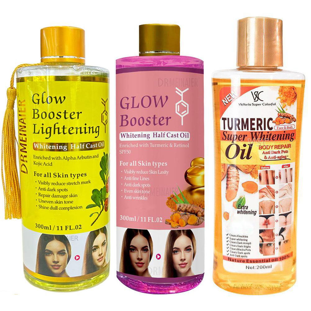 Skincare Glow Glowing - Yüz ve Vücut Masaj Yağı Kojik
