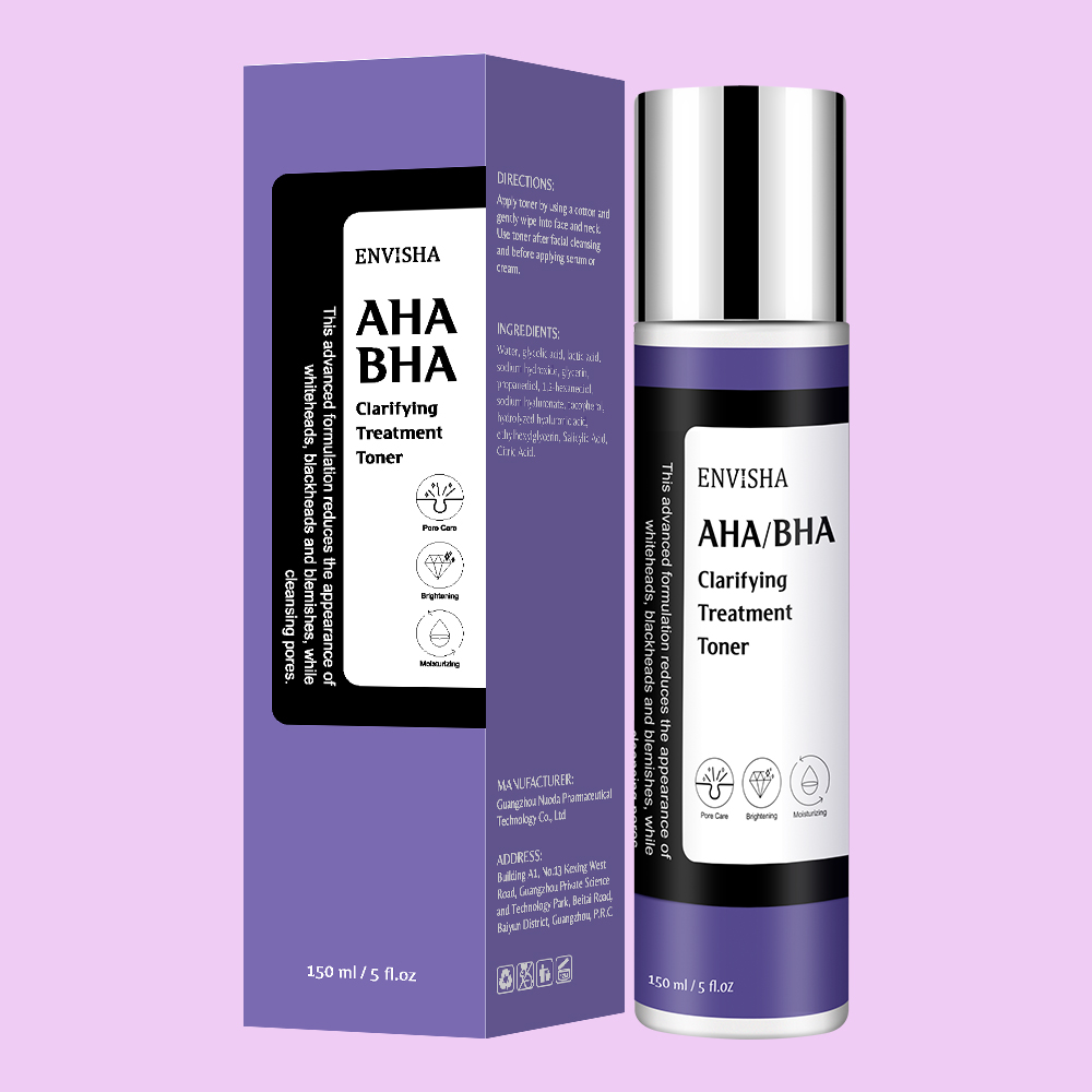 Lactic Acid Toner - ENVISHA yüz cilt bakımı temizleme Toner