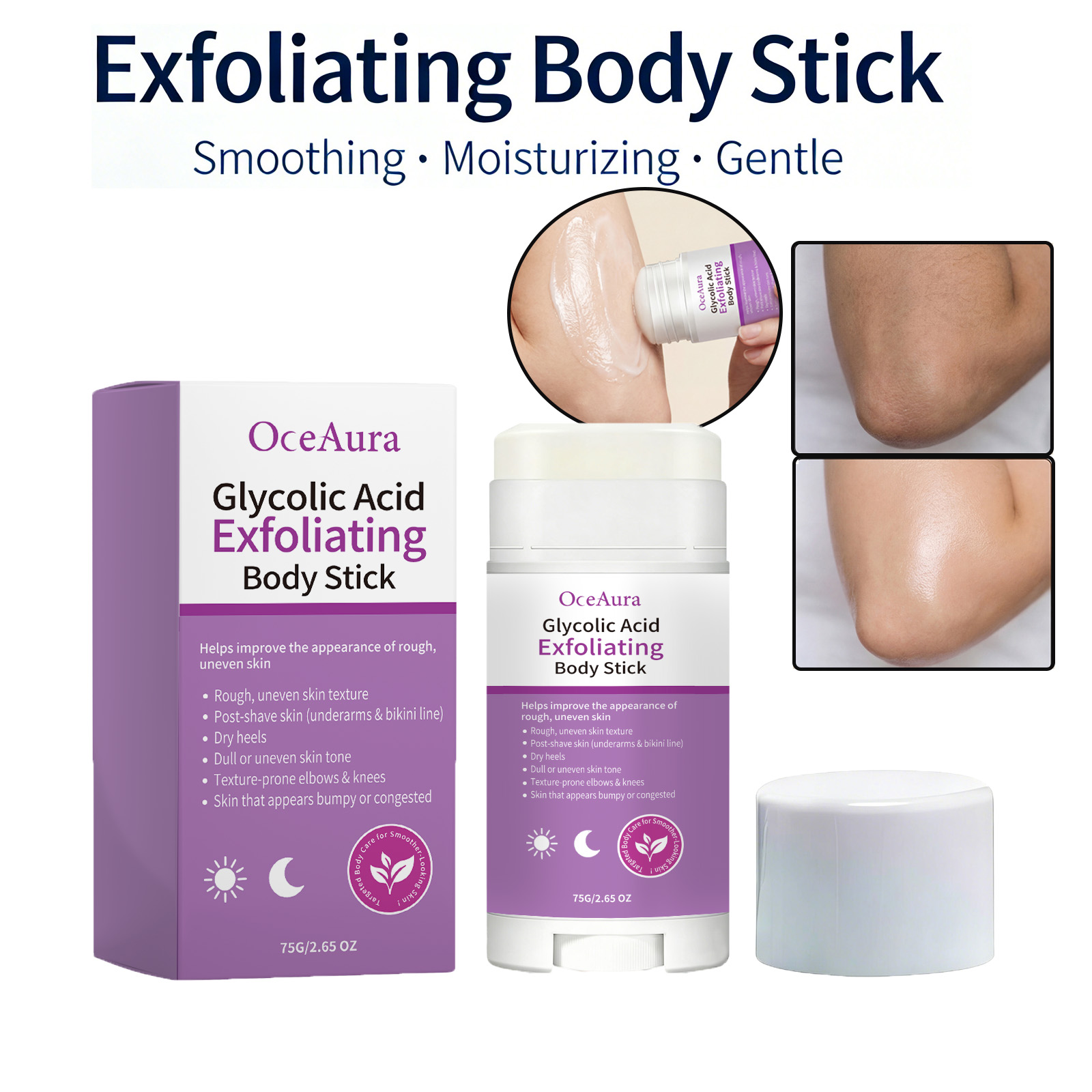 Aha Bha Exfoliant - Peeling Vücut Çubuğu Pürüzsüzleştirici AHA BHA