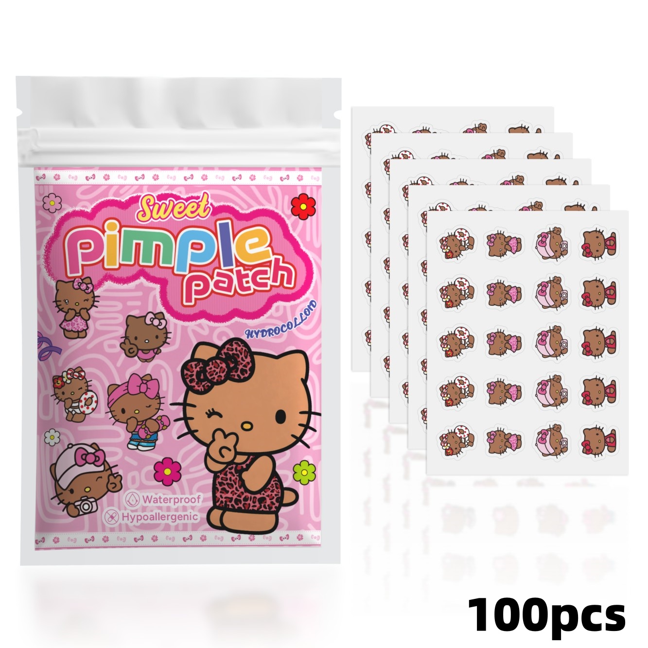 100 adet hello kitty sivilce b - Skincare The Originote incelemesi ve fiyatı