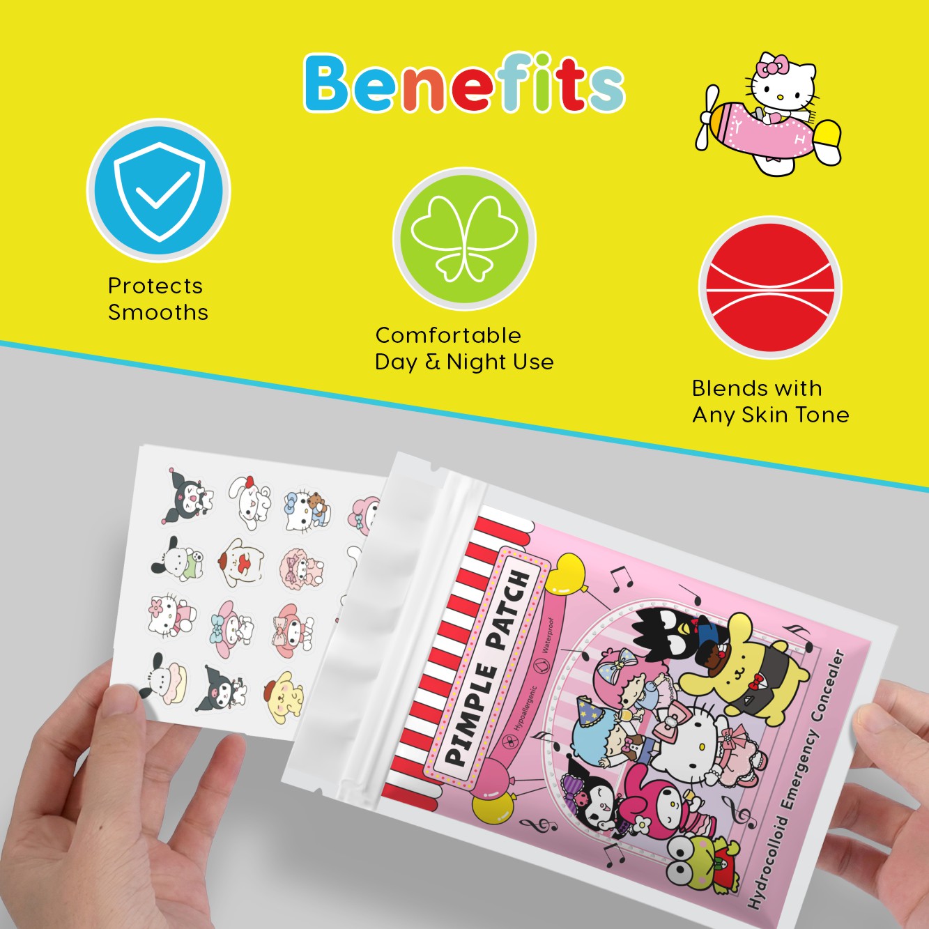20/100 adet Hello Kitty Hidrok - Skincare The Originote incelemesi ve fiyatı