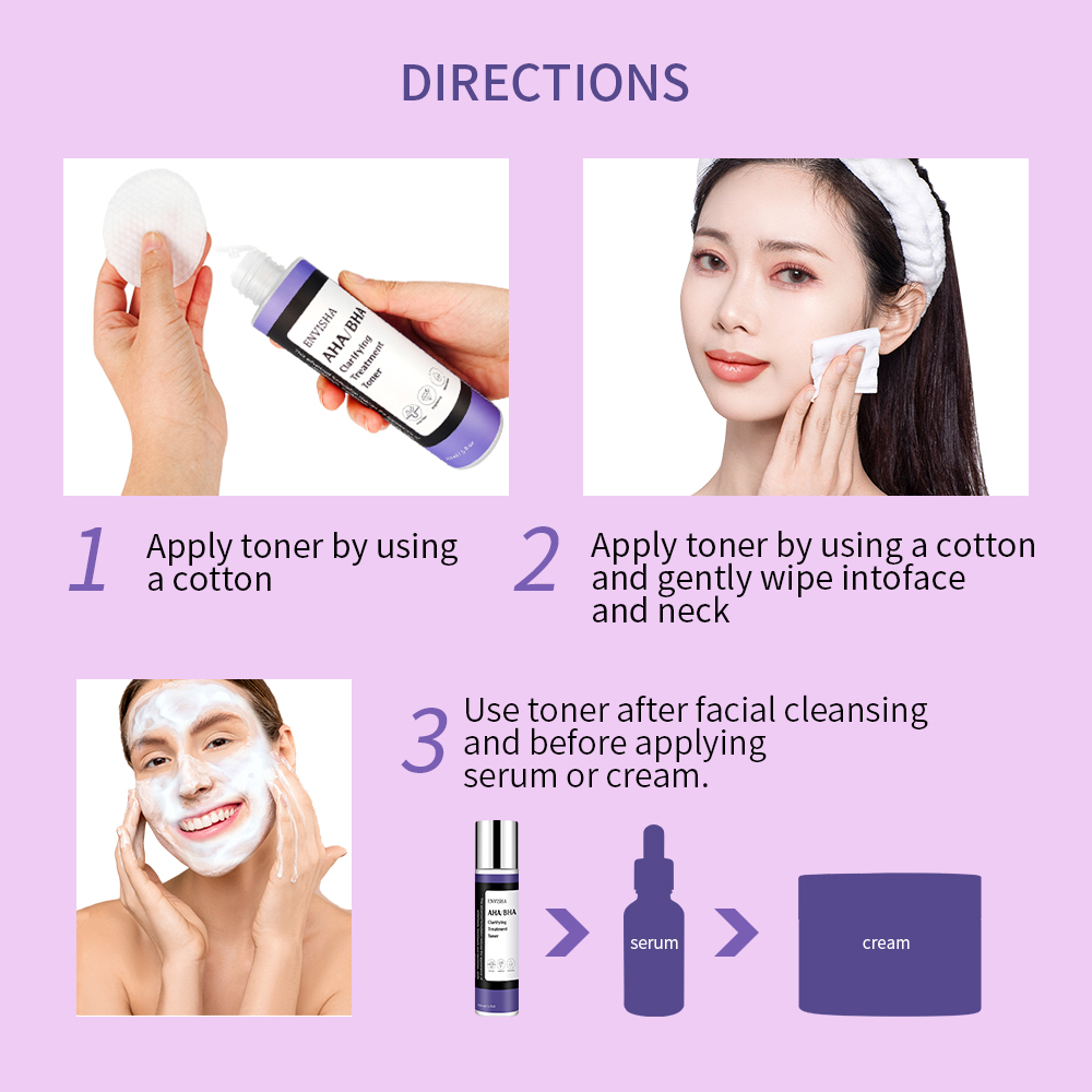 ENVISHA yüz cilt bakımı temizl - Lactic Acid Toner incelemesi ve fiyatı