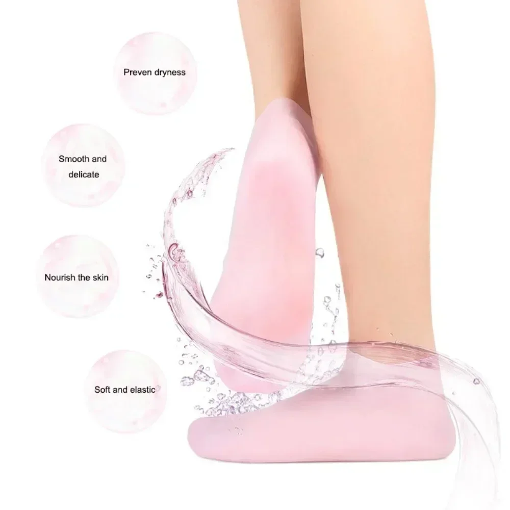 1 çift silikon çorap ayak spa  - Aha Bha Exfoliant incelemesi ve fiyatı