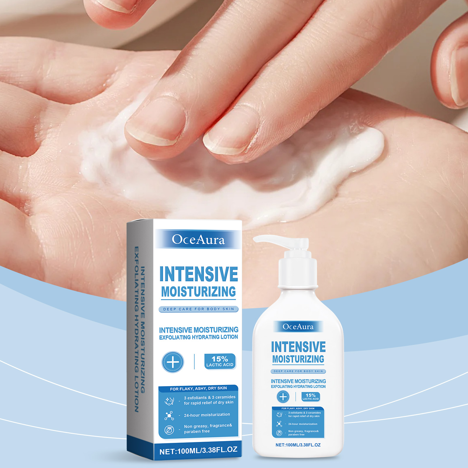 OceAura Yoğun Onarıcı Vücut Lo - Lactic Acid Toner incelemesi ve fiyatı